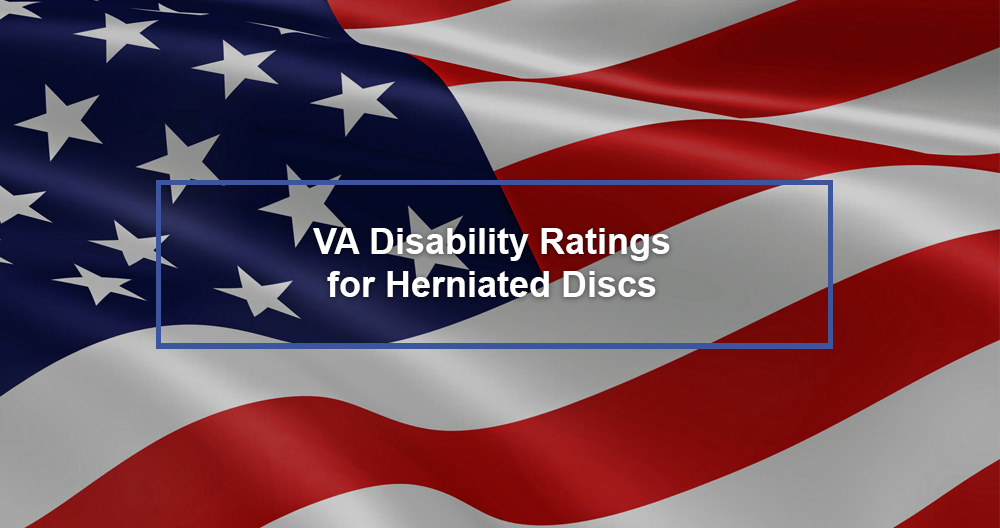 VA Disability Ratings for Herniated Discs