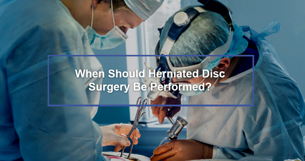 Herniated Disc Surgery
