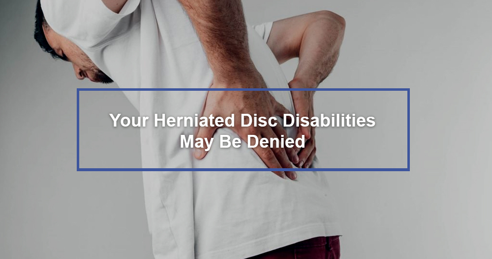 Herniated Disc Disabilities